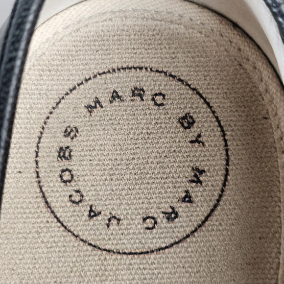 Marc By MARC JACOBS Women’s Sneaker Size 9.5  EU 40 Black Leather Shoe - Picture 5 of 8